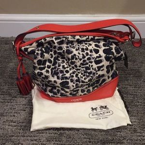 Coach bucket bag